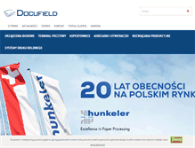 Tablet Screenshot of docufield.com